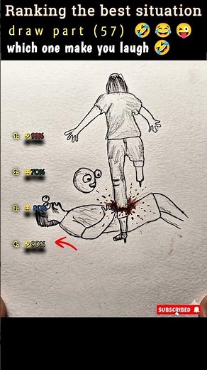 situation draw 😂// ranking the funniest situation draw 😂// funny draw #funny #edit