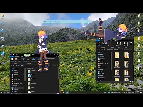 Animated Avtar on your Desktop | Animated Avatars Install in computer Screen