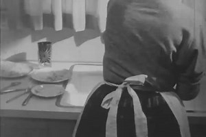 Circa 1950s Husband Comes Home Work: video de stock (totalmente libre de regalías) 1022209180 | Shutterstock