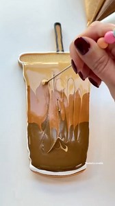 15K views · 83 reactions | Iced Coffee Cookie癩 recipes and Cutters link in bio #cookiedecorating #satisfying #asmr #coffee | thelucky.cookie | Facebook