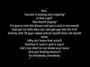 Ken Kaniff MMLP2 skit *Lyrics on screen* (Wicked Ways) [Berzerk funny version] - Eminem