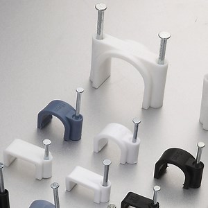 [Hot Item] Premium 10mm PE Circle Cable Clips for Secure Installation