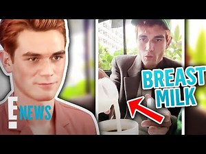 KJ Apa Drinks Clara Berry's Breast Milk & Calls Her "Wife" | E! News