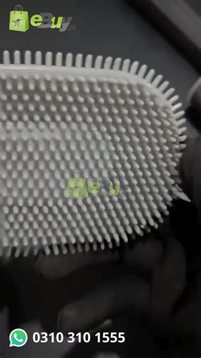 Deep clean with zero mess! This Silicone Toilet Brush & Holder features flexible bristles, a flat bendable head for tough corners, and a filter layer to keep it dry and clean. Durable, hygienic, and a must-have for every bathroom! Shop now at eBuy.pk To order visit our website or contact us on WhatsApp 0310 310 1555 | eBuy.pk