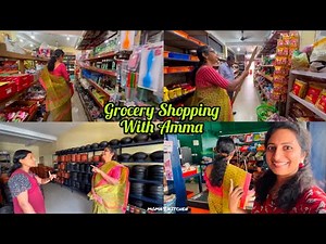 അമ്മയും മോളുംകൂടി അപ്പയേംകൂട്ടി വീട്ടുസാധനങ്ങൾവാങ്ങാൻപോയതും അവിടെ കണ്ടകാഴ്ചകളുംവാങ്ങിക്കൂട്ടിയതും😀🛍️