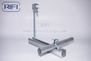 [Hot Item] UL Listed Standard Zinc Plated Conduit Strut Clamp Pre-Galvanized Steel Unistrut Channel Fitting Pipe Accessory Electro-Galvanized Clamps