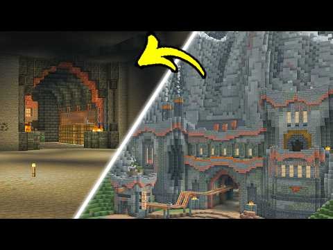 Designing a NEW Dwarven Mine for my Hardcore Minecraft World