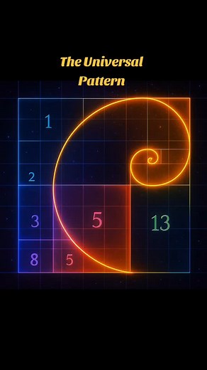 The Universal Pattern #fibonaccisequence #sacredgeometry #numerology #patterns #universe #math | Matthew Brahm