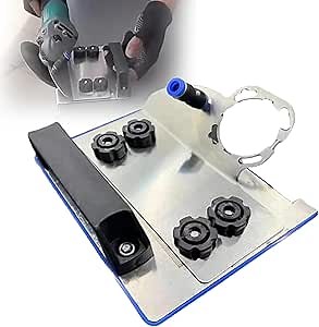 Angle Grinder Stand For Tile 45° Chamfer Cutting - Angle Grinder Stand Grinder Holder Cutter Support,Special Cutting Bracket,100-Type Universal 45 Degree Tile Chamfering Stand Type Angle (B)