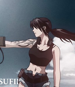 Revy Black Lagoon Edit Anime