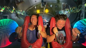 Brian & Jerilyn | Slingshot & Vomatron at Indy Speedway