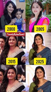 938K views · 5.8K reactions | நடிகை அனுஷ்கா அன்றும் இன்றும்! #anushka #tamilcinema #cineupdates #trendybytestamil | Trendy Bytes Tamil | Facebook