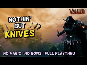 Nothin' But Knives EP11: Searching for the Queen | Full Valheim Playthrough