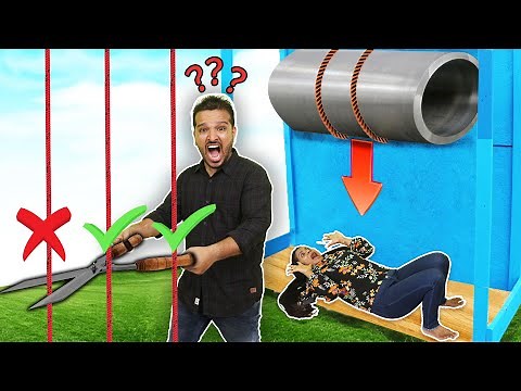 Don't Cut The Wrong Rope Challenge | Funniest Challenge | Hungry Birds