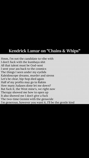 Chains & Whips lyrics — Clipse feat. Kendrick Lamar