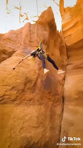 This rope swing in Moab, Utah is pretty epic! 🎥 @nikofilmz on TikTok | Matador Network