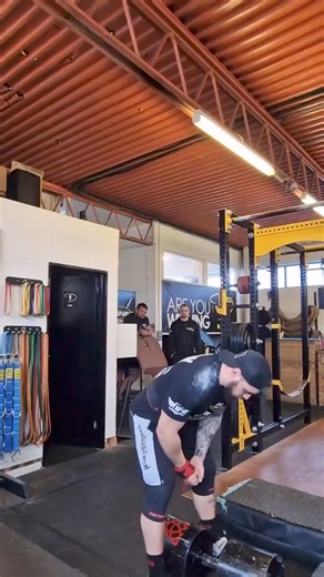 EASY 220lb circus dumbbell with a SPLIT JERK... @ben.donin.strong is leveling up before our very eyes! 🤯 - #strongman #weightlifting #strength #pressing #gymlife #strong #functionalstrength #lifting #muscle #lean #strongmanmotivation #cerberusstrength #teamcerberus | Cerberus Strength USA