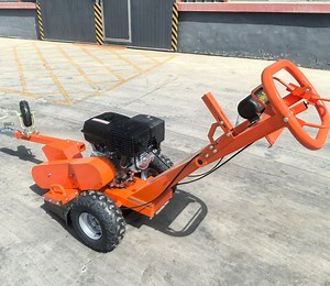 [Hot Item] 15HP Walk Behind Small Tree Stump Grinding Machine Tree Stump Grinder