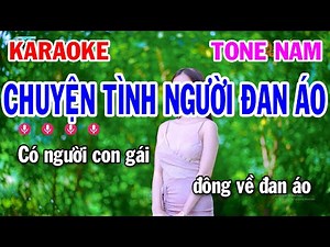 Karaoke Chuyện Tình Người Đan Áo Tone Nam ( La # Thứ ) Nhạc Sống Tuấn Cò