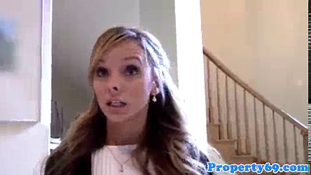 Lingerie realtor stripping for commision