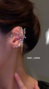 Non Piercing Earring 😍 -Non piercing -Single pcs earring -Left & Right ear available -Color : Silver -Stainless steel -Lock stone INBOX US TO ORDER 🥰 #earning #earrings #jewelry #jewelryaddict #jewelrylover #ornaments | OrNot Corner