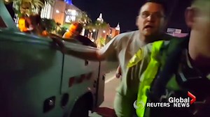 New video of Las Vegas shooting shows people running from concert, some wounded