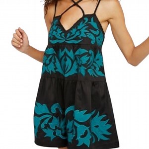 Free People Everblue Romper size Large. B17