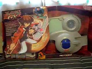 yu gi oh gx academy duel disk launcher with box