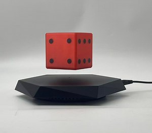 [Hot Item] Customize Magnetic Levitation Cube Display Stand for Advertisement