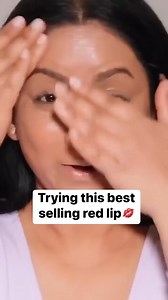 62K views · 511 reactions | Bold lips, simple glam  #reels #lipstick #makeuplooks #beautytips | Smitha Deepak | Facebook