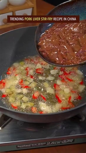 Easy and quick pork liver recipe in China, have you ever tried pork liver before #Recipe #pork #liver #chinesefood | Food Recipes