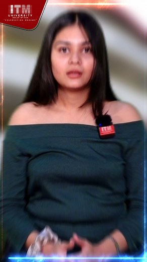 ITM University Gwalior: Where dreams turn into reality. Hear from Tanya Gupta, a passionate student of ITM University, as she shares her incredible journey and experiences. #itm #university #gwalior #itmuniversity #studenttestimonials #trending #bestuniversity #madhyapradesh #dreams #career | ITM-University