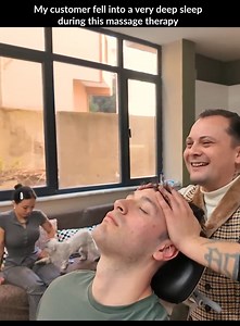 Deep Sleep ASMR Barber Head Massage | Couldn't Wake Up!