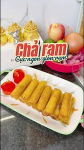 Chả ram cực ngon giòn rụm #bobimthichnauan #damlamvideo #viralreelschallenge #trendingreelsvideo #charam | Bố Bỉm Thích Nấu Ăn