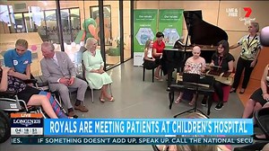 Young patients have warmly welcomed Charles, Prince of Wales and Camilla, Duchess of Cornwall to Lady Cilento Children's Hospital. More details: https://bit.ly/2GuMUc4 # | 7NEWS Brisbane