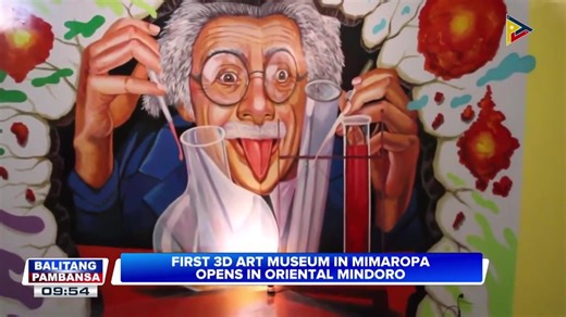 First 3D art museum in MIMAROPA opens in Oriental Mindoro. | report of Joshua Sugay/PIA Oriental Mindoro | PIA MIMAROPA