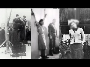 Before Execution by hanging Shot behead last moments of Heroes in ww2