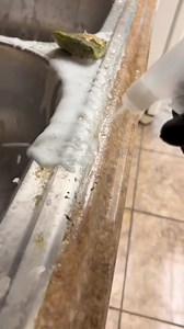 Before and after deep cleaning kitchen sink stainless steel #cleaningvideo #cleaningmotivation #housecleaning #cleaninglady #cleantok #housecleaning #deepcleaning #satisfyingcleaning #commercialcleaning | Cassell Cleaners LLC