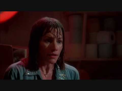 Caroline Williams as "Stretch" & Leatherface TCM 2 1986