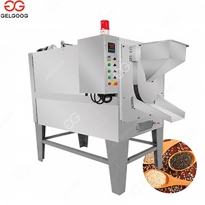 [Hot Item] Gas Rotary Drum Sesame Roaster Machine Soybean Seeds Roasting Machine