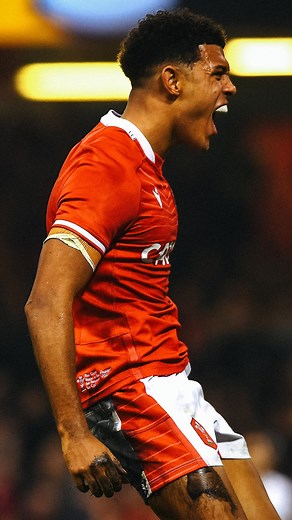 🎂 Penblwydd hapus Rio! 🏴󠁧󠁢󠁷󠁬󠁳󠁿 Remember his debut try back in 2022? | The Welsh Rugby Union