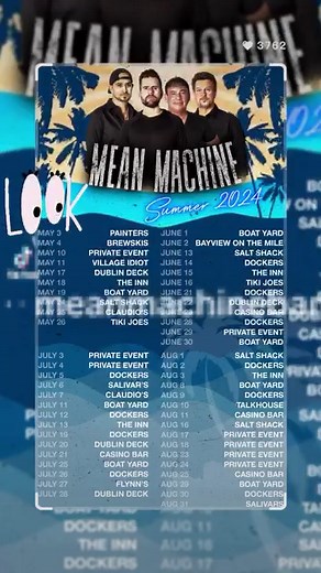 Summer 2024 Dates! | Mean Machine