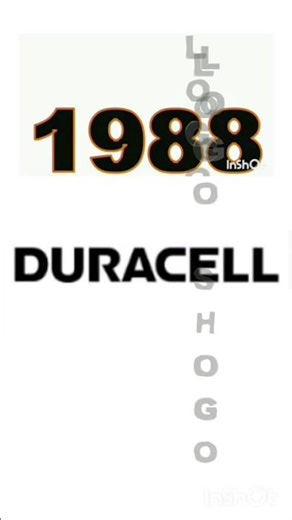 Duracell logo evolution #logoshogo