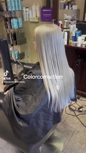 Color correction / one session -blonde hair | Jessica's Hair & Nails