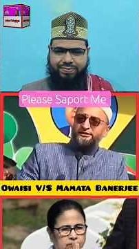 Mamta banarji ko Owaisi Sahab Ne jawab Diya #shortvideo #viralvideo