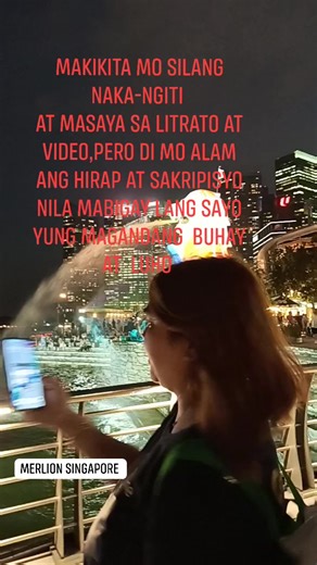 Buhay OFW, titiisin ang hirap,mabigay lang sayo Ang komportableng Buhay🥺 #OFW #quotes #fypシ゚ #fbreels #BuhayOFW #singapore #OFWSINGAPORE #sintemoph #bosstitatv #katropareviews # | $ i n t € m o by KatRopa Reviews & NikkiMe TV