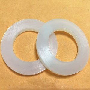 [Hot Item] Heat Resistant Clear Flat Silicone Rubber Washer