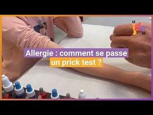 Allergologue : le prick test, c'est quoi ?
