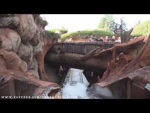 Splash Mountain Full Nightvision On-ride Front Seat (HD POV) Disneyland California