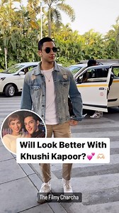2.2K views | Vedang Raina Dating Khushi Kapoor has it going in the Rumors for long time now﫶 Do you all wanna see them together? #khushikapoor #vedangraina #dating #rumours #couple | The Filmy Charcha | Facebook